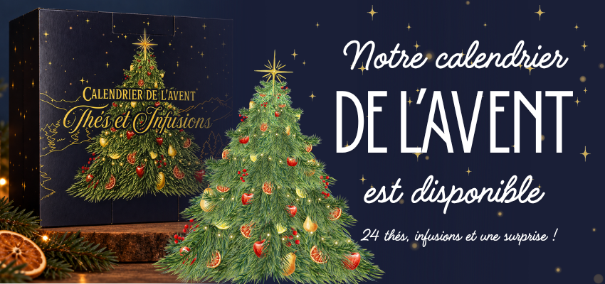 Calendrier de l'Avent th&eacute;s et infusions Vert-tiges